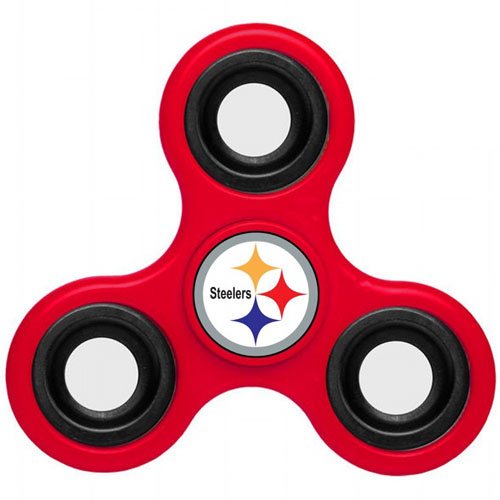 NFL Pittsburgh Steelers 3 Way Fidget Spinner A3